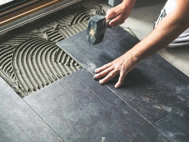 tile installation